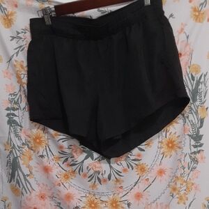 Athletic Works Women's Black Athletic Shorts